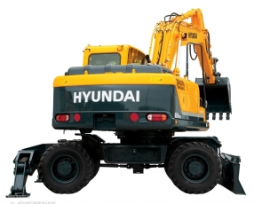 Экскаватор HYUNDAI R180W-9S (Колесный)